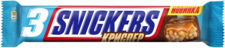 Батончики SNICKERS Криспер Трио